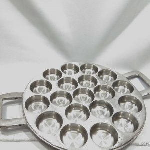 Loyang Poffertjes 19 Lubang Bulat