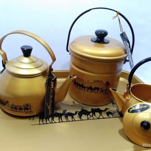 Arabia Set (Rantang,Teko 0.6L,Teko 1L,Nampan)