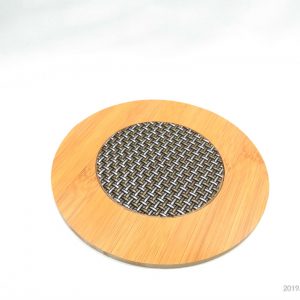 Tatakan Anti Panas Kayu Motif Anyam YDA-20