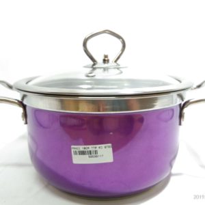 Panci 18cm Ttp kaca GT02-2 Warna